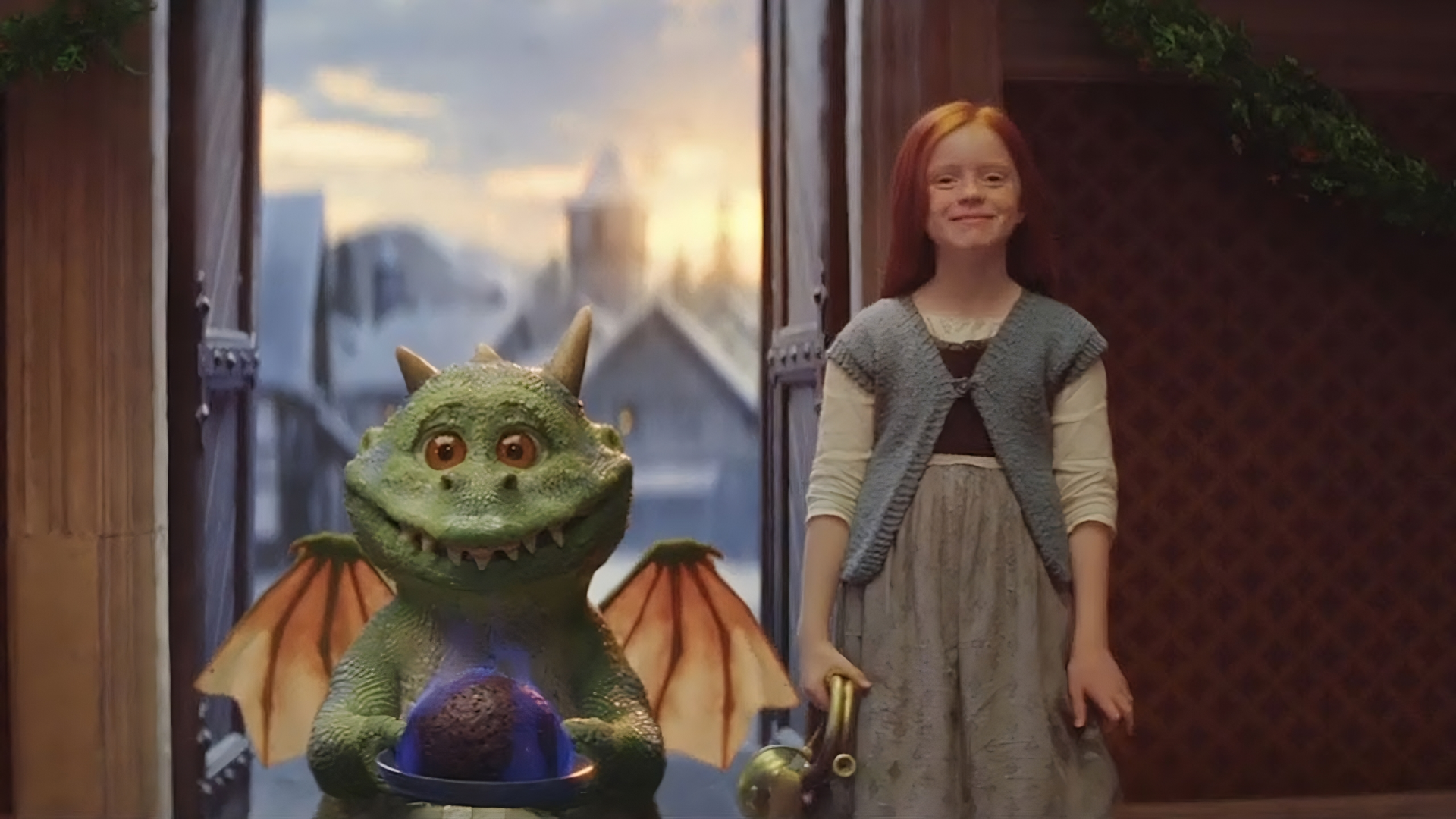 Still from John Lewis Christmas advert Excitable Edgar 2019