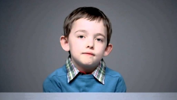 Still from John Lewis Christmas advert From Me to You 2008