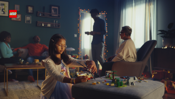 Still from LEGO advert 2021