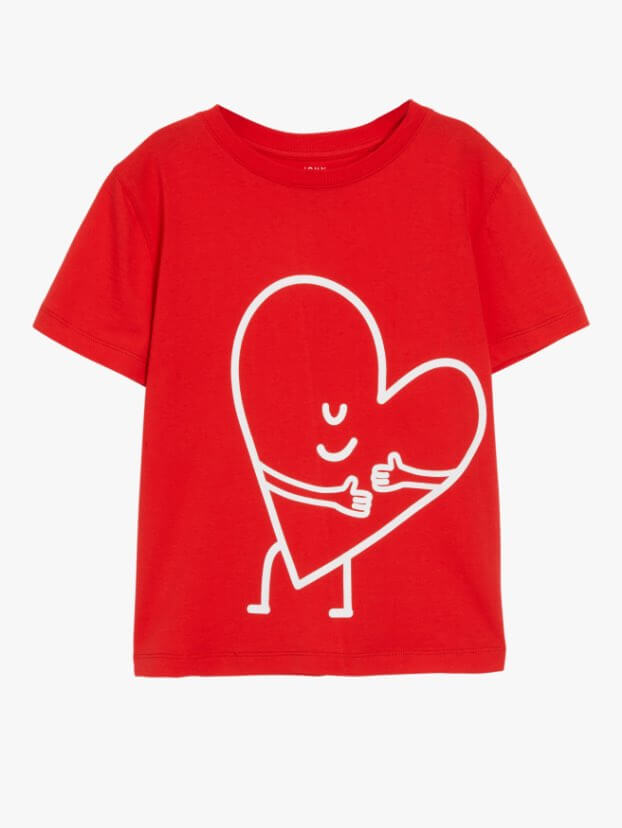 Give a little love red tshirt