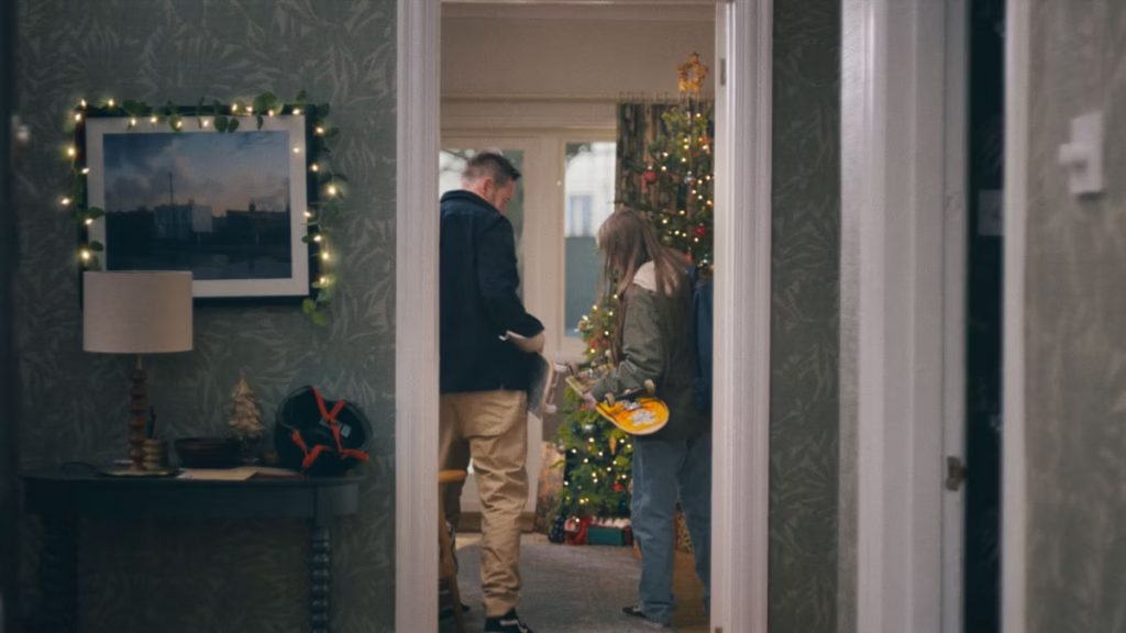Still from John Lewis Christmas advert 2022 The Beginner