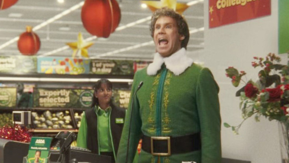 Still from Asda's 2022 Christmas ad