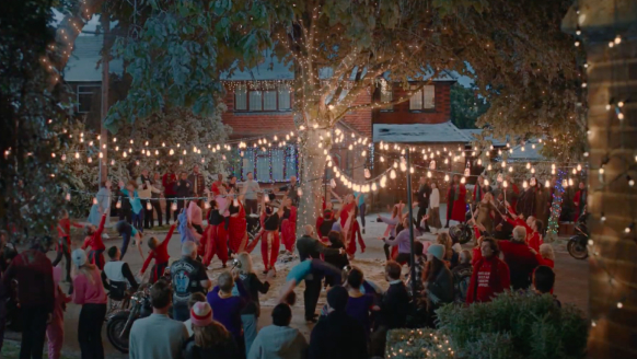 Still from M&S 2022 Christmas ad