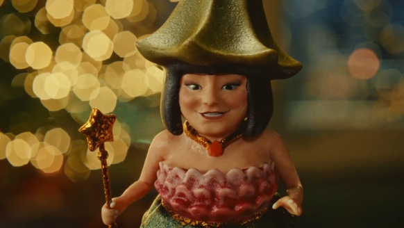 Still from M&S 2023 Christmas Food ad